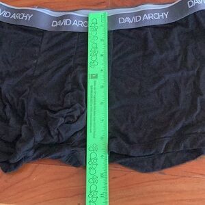 DAVID ARCHY BAMBOO UNDERWEAR BLACK NWOT BRIEF SZ XXL